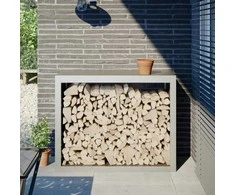 Stovas malkoms, 100x40x80cm, nerūdijantis plienas