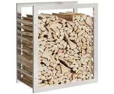 Stovas malkoms, 50x28x56cm, nerūdijantis plienas