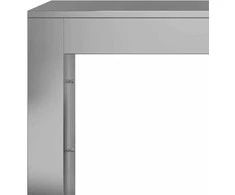 Stovas malkoms, 60x40x100cm, galvanizuotas plienas