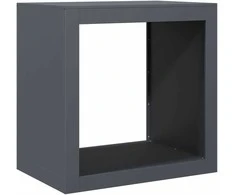 Stovas malkoms, antracito spalvos, 60x40x60cm, plienas