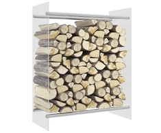Stovas malkoms, skaidrus, 80x35x100cm, grūdintas stiklas