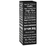 Stovas skėčiams, su tekstu, plieno, juodas