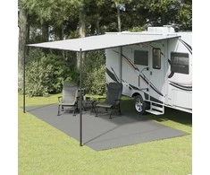 Stovyklavimo paklotas, antracito spalvos, 6x3m