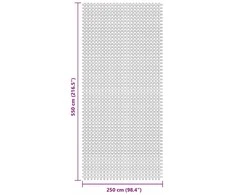 Stovyklavimo paklotas, antracito spalvos, 5,5x2,5m