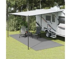Stovyklavimo paklotas, antracito spalvos, 6x2,5m