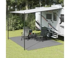 Stovyklavimo paklotas, antracito spalvos, 4x3m