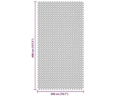 Stovyklavimo paklotas, mėlynos spalvos, 4x2m