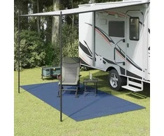 Stovyklavimo paklotas, mėlynos spalvos, 4x2m