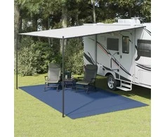 Stovyklavimo paklotas, mėlynos spalvos, 5x3m