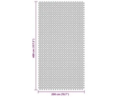 Stovyklavimo paklotas, žalios spalvos, 4x2m
