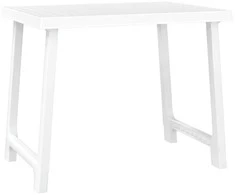 Stovyklavimo stalas, baltas, 79x56x64cm, PP, medienos imitacija