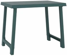 Stovyklavimo stalas, žalias, 79x56x64cm, PP, medienos imitacija