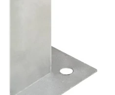 Stulpų pagrindai, 4vnt., galvanizuotas metalas, 71mm