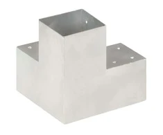 Stulpų sujungimai, 4vnt., 101x101mm, metalas, Y formos