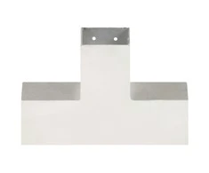 Stulpų sujungimai, 4vnt., 81x81mm, metalas, X formos