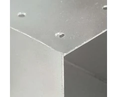 Stulpų sujungimai, 4vnt., 91x91mm, metalas, Y formos