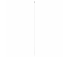 Stumdomos durys, baltos, 102,5x205cm, stiklas ir aliuminis