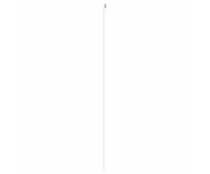 Stumdomos durys, baltos, 76x205cm, grūdintas stiklas/aliuminis