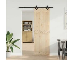 TV staliukas Stumdomų durų įrangos rinkinys, juodos sp., 152,5cm, plienas