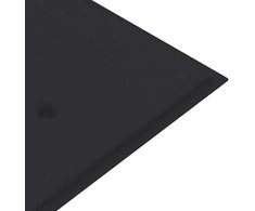 Sudedamas sodo suoliukas su pagalvėle, 159 cm, tikmedis