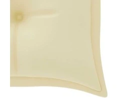 Sudedamas sodo suoliukas su pagalvėle, 159 cm, tikmedis