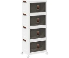 Sukraunama daiktadėžė su ratukais, 28 L, 48x29,5x112,5 cm