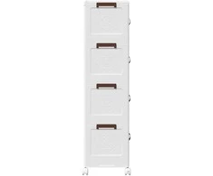 Sukraunama daiktadėžė su ratukais, 28 L, 48x29,5x112,5 cm
