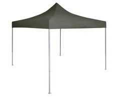 Sulankstoma proginė palapinė, antracito, 2x2m, plienas