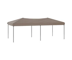 Sulankstoma proginė palapinė, taupe spalvos, 3x6m