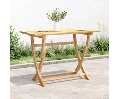 Sulankstomas sodo stalas, 110x55x75cm, akacijos masyvas