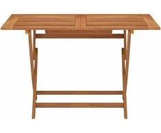 Sulankstomas sodo stalas, 120x70x75cm, eukalipto masyvas
