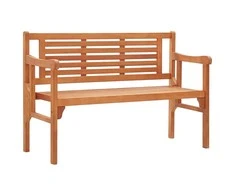 Sulankstomas sodo suoliukas, 120cm, eukalipto medienos masyvas