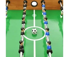 Sulankstomas stalo futbolo stalas, 121x61x80cm, šviesiai rudas
