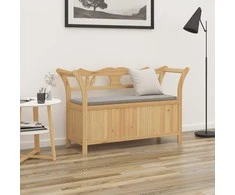 Suoliukas, 107x45x75,5cm, eglės medienos masyvas