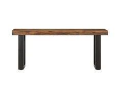 Suoliukas, 110cm, perdirbtos medienos masyvas ir plienas
