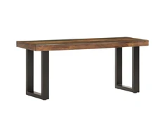 Suoliukas, 110cm, perdirbtos medienos masyvas ir plienas