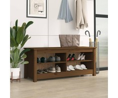 Suoliukas batams, medaus ruda, 110x38x45,5cm, pušies masyvas