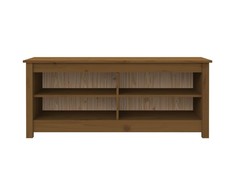 Suoliukas batams, medaus ruda, 110x38x45,5cm, pušies masyvas