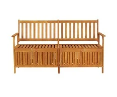 Suoliukas-daiktadėžė, 148cm, akacijos medienos masyvas