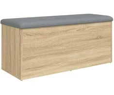 Suoliukas-daiktadėžė, ąžuolo, 102x42x45cm, apdirbta mediena