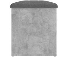 Suoliukas-daiktadėžė, betono, 102x42x45cm, apdirbta mediena