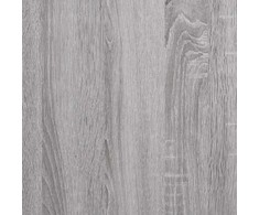 Suoliukas-daiktadėžė, pilkas, 102x42x46cm, apdirbta mediena