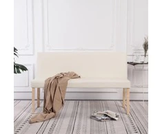 Suoliukas, kreminės sp., 139,5cm, dirbtinė oda