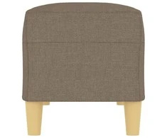 Suoliukas, taupe spalvos, 100x35x41cm, audinys