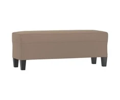 Suoliukas, taupe spalvos, 100x35x41cm, mikropluošto audinys