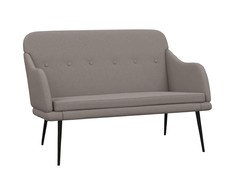 Suoliukas, taupe spalvos, 110x76x80cm, audinys