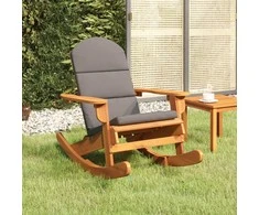 Supama adirondack kėdė su pagalvėlėmis, akacijos masyvas