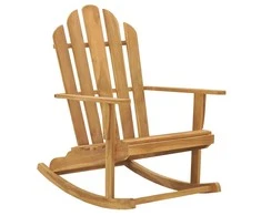 Supama Adirondack kėdė, tikmedžio medienos masyvas