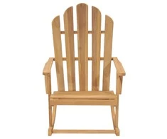 Supama Adirondack kėdė, tikmedžio medienos masyvas
