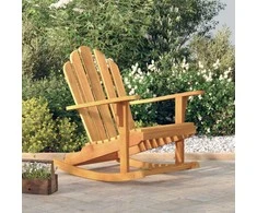 Supama sodo adirondack kėdė, 79x100x103cm, tikmedžio masyvas